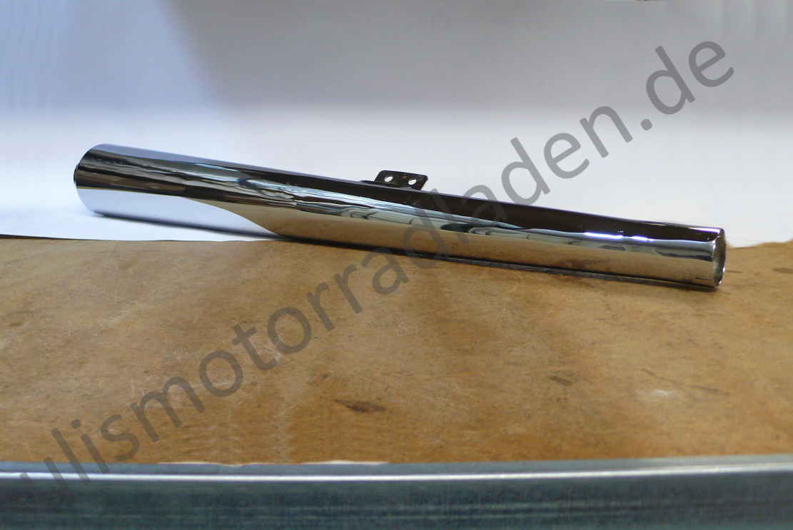 Schalldämpfer für BMW R100S/RT/CS/RS, Sportform, 40mm, OHNE EG-ABE, links