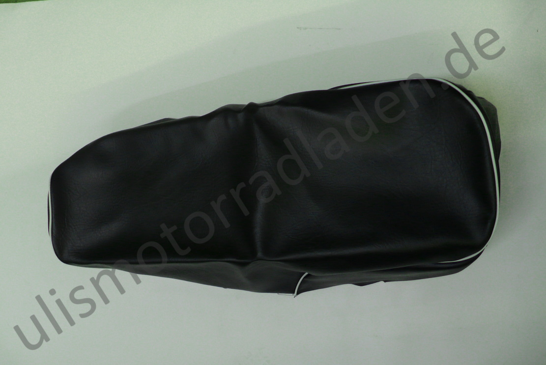 thumbnail interactive-video image 1 of Tight Fit Seats Black Motorcycle Seat Cover For BMW R75/5 (Long Wheel Base) – UK Made 1 of 2