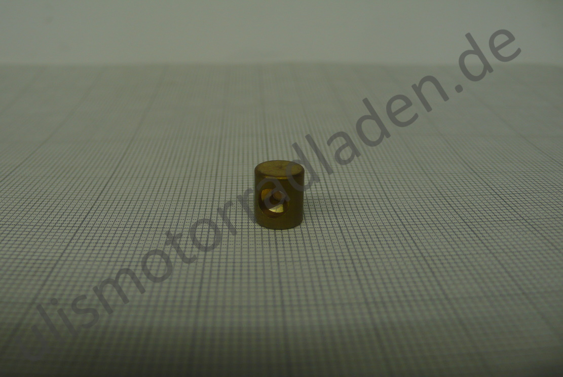 Soldering nipple for brake / clutch cable, aslant