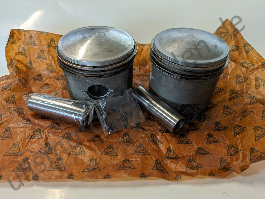 Kolben für BMW R60 alt - 73,00mm, komplett mit Ringen, Bolzen und Clips