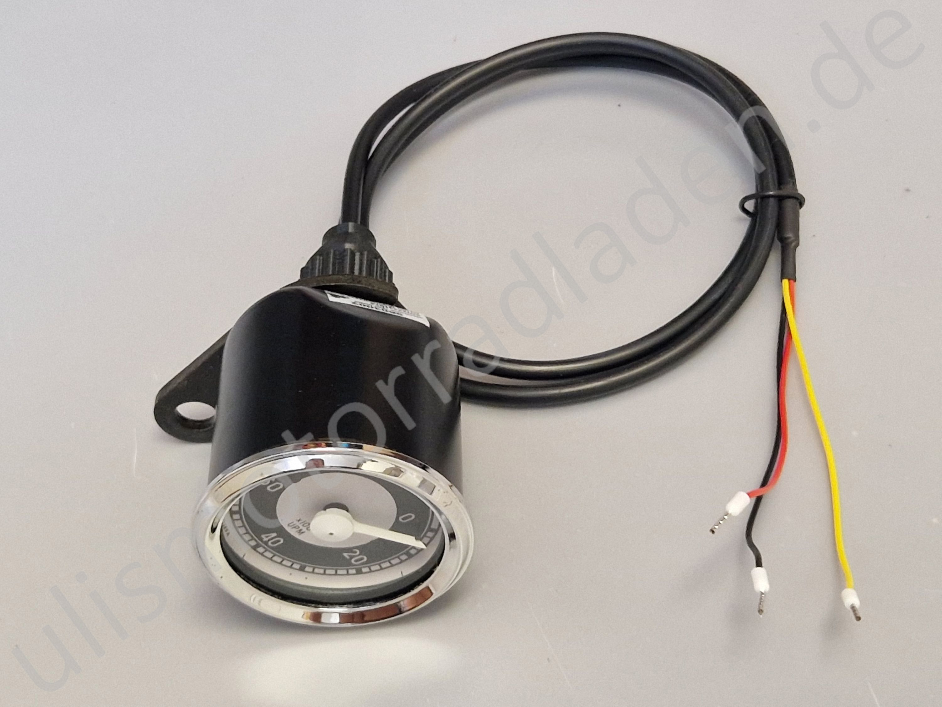 Electronic revolution counter