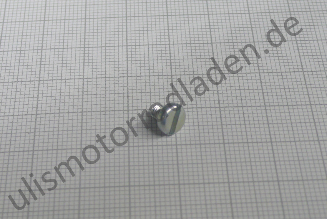 Schraube M 3,5 x 5, Zylinderkopf-Schlitz
