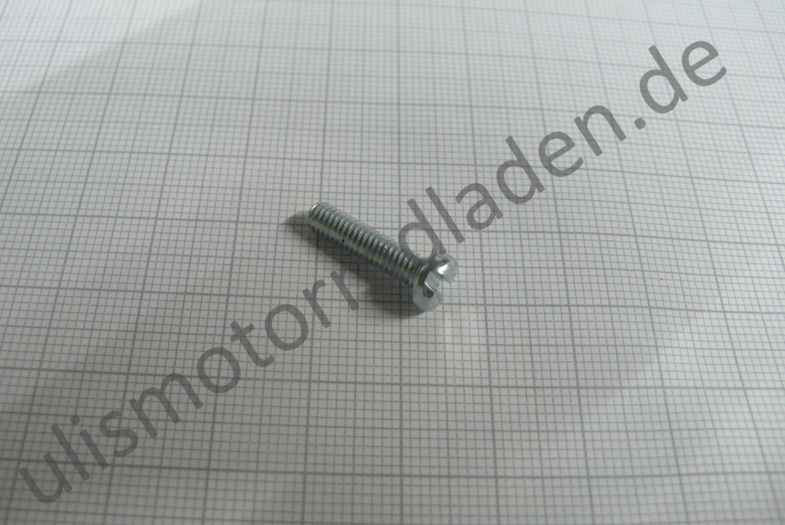 Schraube M 4 x 16, Zylinderkopf-Schlitz