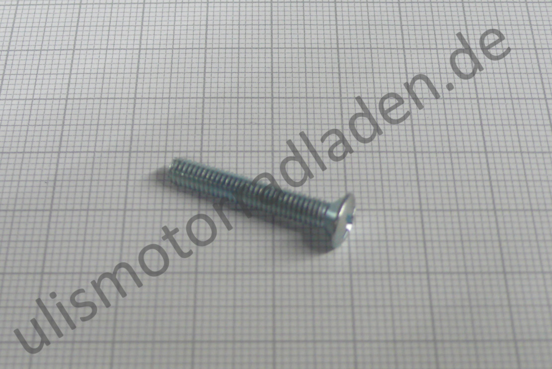 Schraube M 4 x 25, Linsensenkkopf