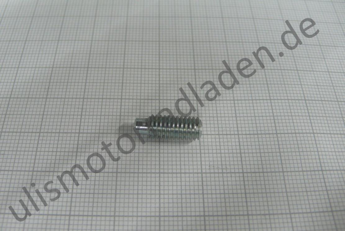 Madenschraube M 6 x 16 mit Zapfen