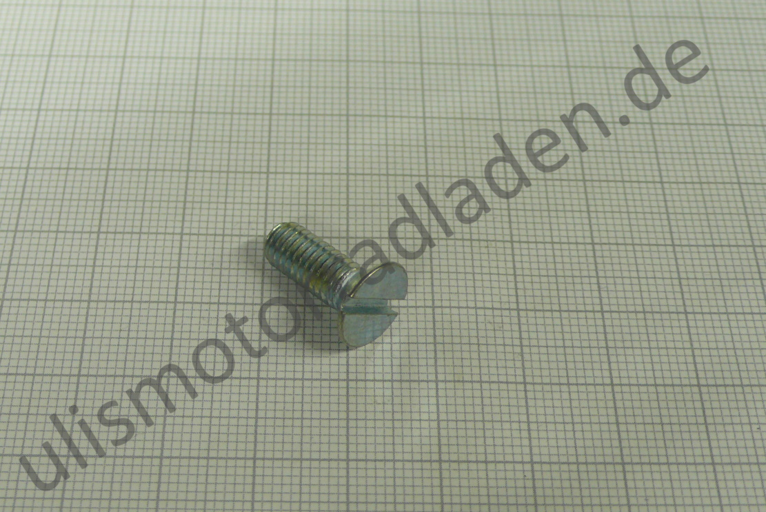 Schraube M 6 x 16, Senkkopf