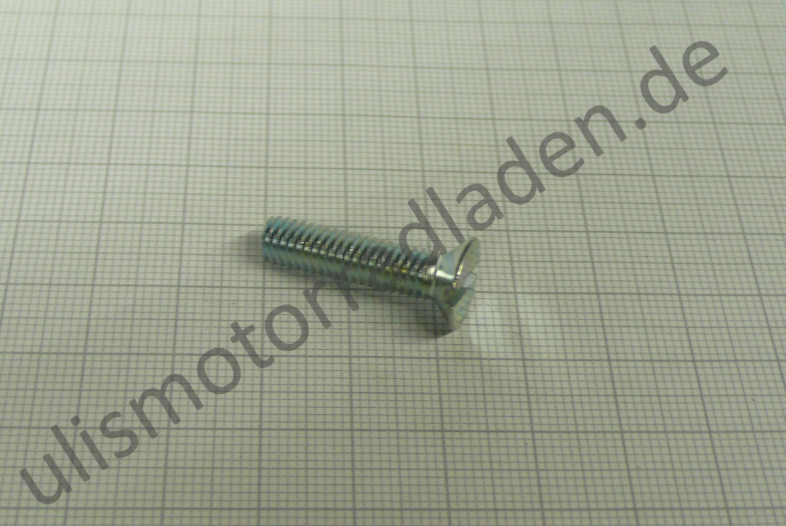 Schraube M 6 x 25, Senkkopf