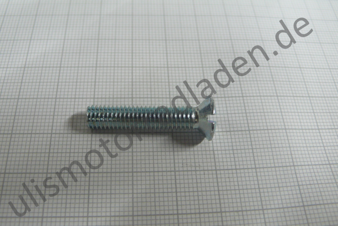 Schraube Lima-Deckel R27, M 6 x 30, Linsensenkkopf