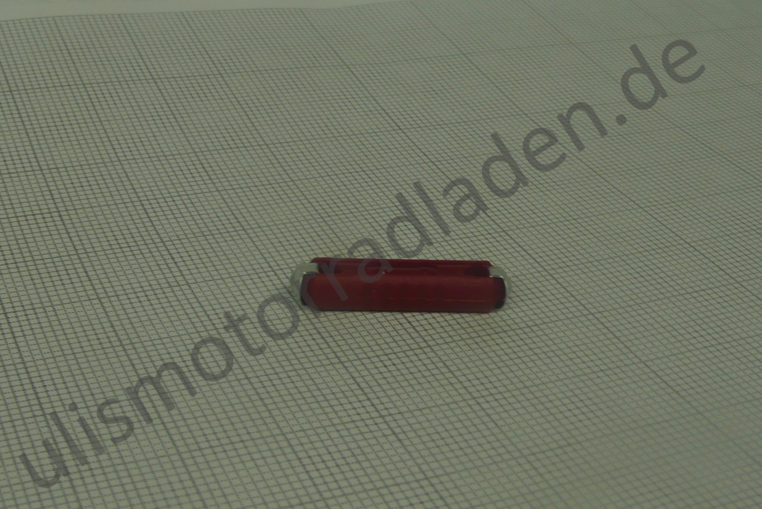 Sicherung 16A, rot, Bakelit